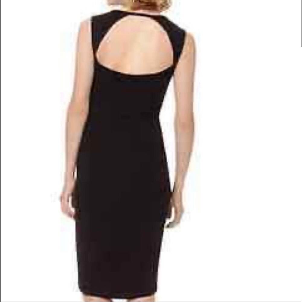 ARITZIA WILFRED Women's Black Fetes Bodycon Cut Out Dress